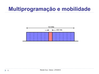 Multiprogramação e mobilidade




6          Renato Cruz – Senac – 27/2/2012
 