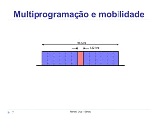 Multiprogramação e mobilidade
Renato Cruz – Senac7
 