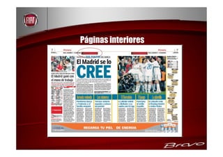 Páginas interiores
 