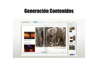 Generación Contenidos
 