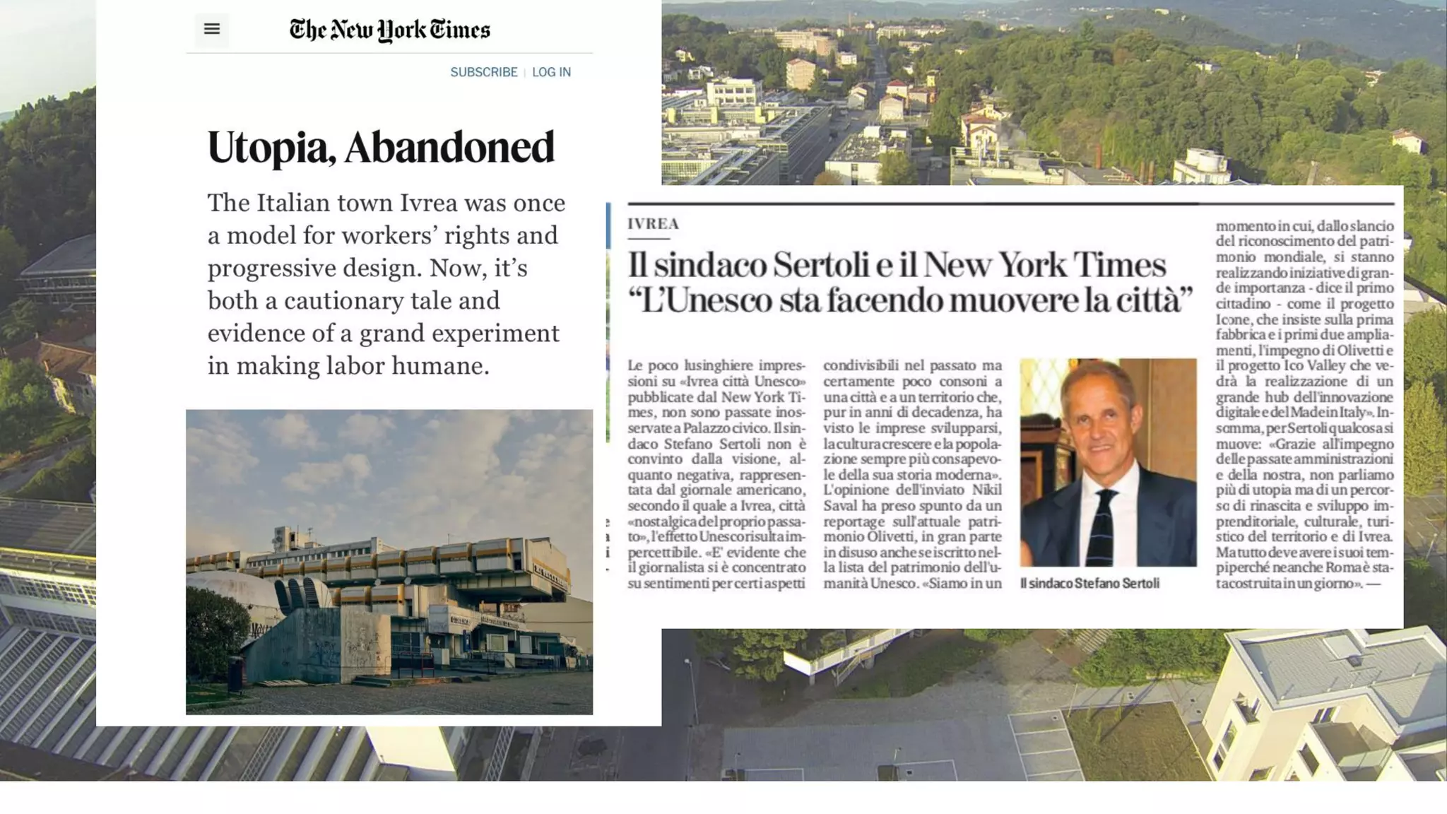 RENATO LAVARINI | Ivrea Citta industriale del XX secolo | UNESCO 2019