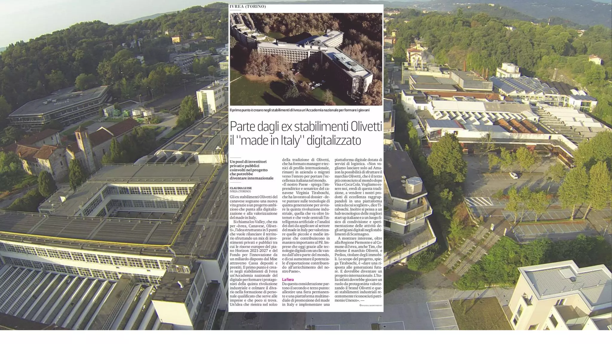 RENATO LAVARINI | Ivrea Citta industriale del XX secolo | UNESCO 2019