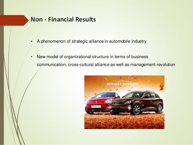 case study the strategic alliance between renault and nissan