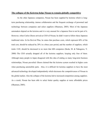 Renault-Nissan Alliance Case Study