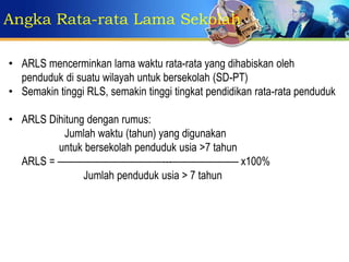 Rumus Rrls Measuring Human Development | PPTX
