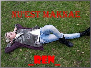 Nu’est maknae




   _Ren_
 