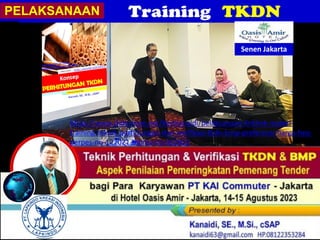Karyawan PT MERPATI Nusantara Airlines
Jakarta
(Online Training, 09-10 Agustus 2022)
PELAKSANAAN
Senen Jakarta
https://www.slideshare.net/KenKanaidi/pelaksanaan-linklink-materi-
training-teknik-perhitungan-dan-verifikasi-tkdn-bmp-preferensi-harga-hea-
perpes-no-122021-inpres-no-022022
 