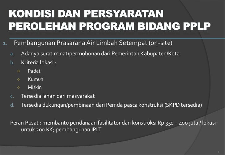 Rencana Kerja Direktorat Pengembangan Penyehatan 
