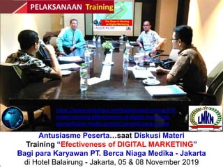 Berca Training RENCANA & Link2 Materi Training _