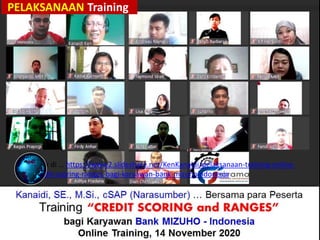 RENCANA Penyelenggaraan + Link2 MATERI Training _"FRAUD and INVESTIGATIVE AUDITING".