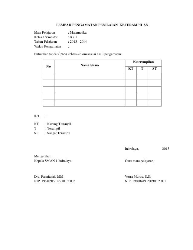 FORMAT Rencana pelaksanaan pembelajaran