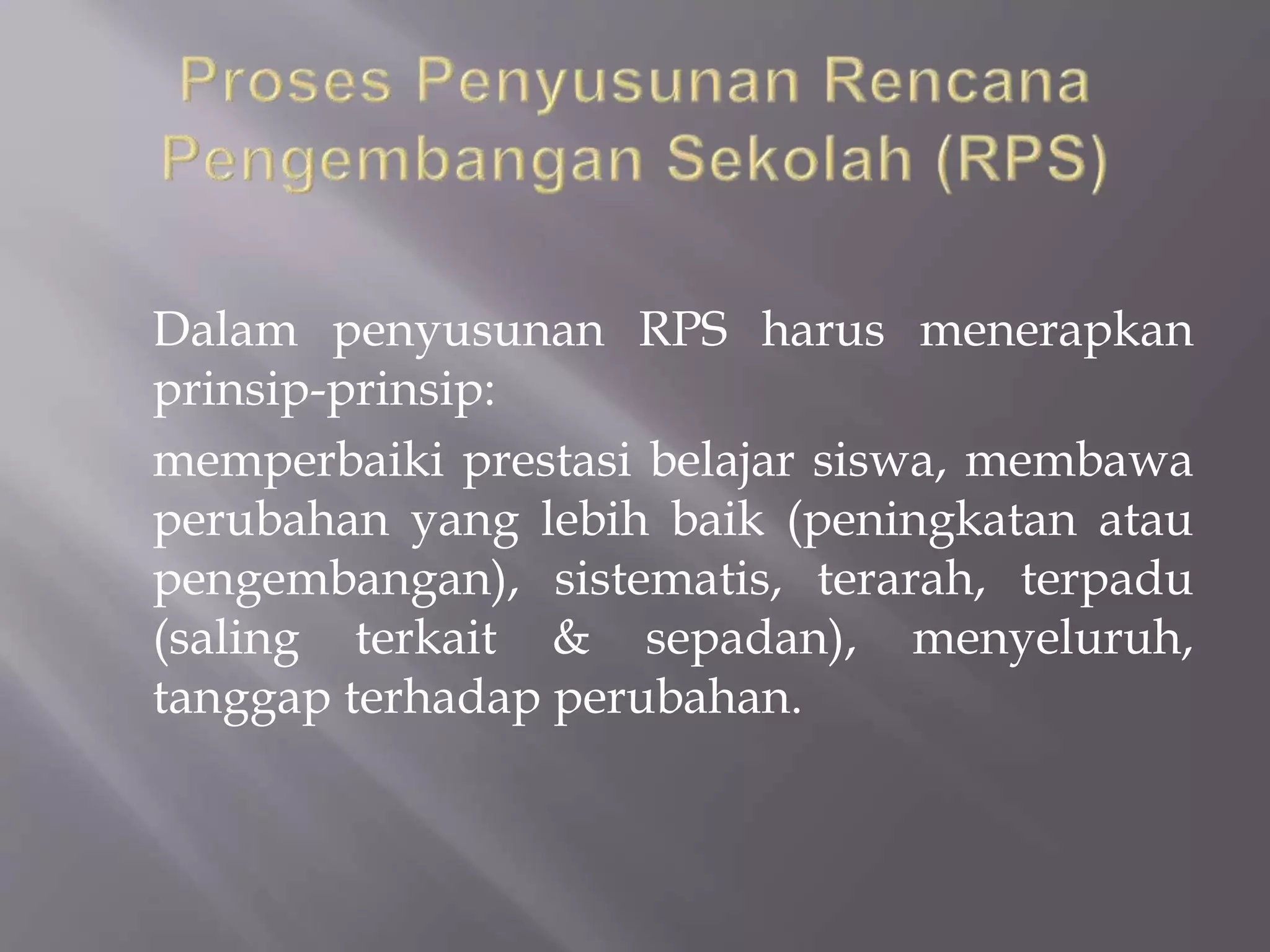 Logo Rpp Atau Rps Rencana pengembangan sekolah (rps) | PPTX