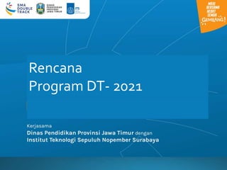 solusimenekanpengangguran
Rencana
Program DT- 2021
 