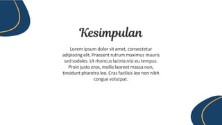 Lorem ipsum dolor sit amet, consectetur
adipiscing elit. Praesent rutrum maximus mauris
sed sodales. Ut rhoncus lacinia nisi eu tempus.
Proin justo eros, mollis laoreet massa non,
tincidunt pharetra leo. Cras facilisis leo non nibh
congue volutpat.
 