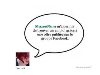 MuzeoNum aux Rencontres "Culture Numérique" 2013
