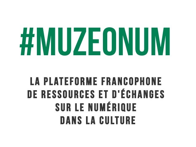 Rencontre culture numerique