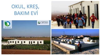 OKUL, KREŞ,
BAKIM EVİ
 