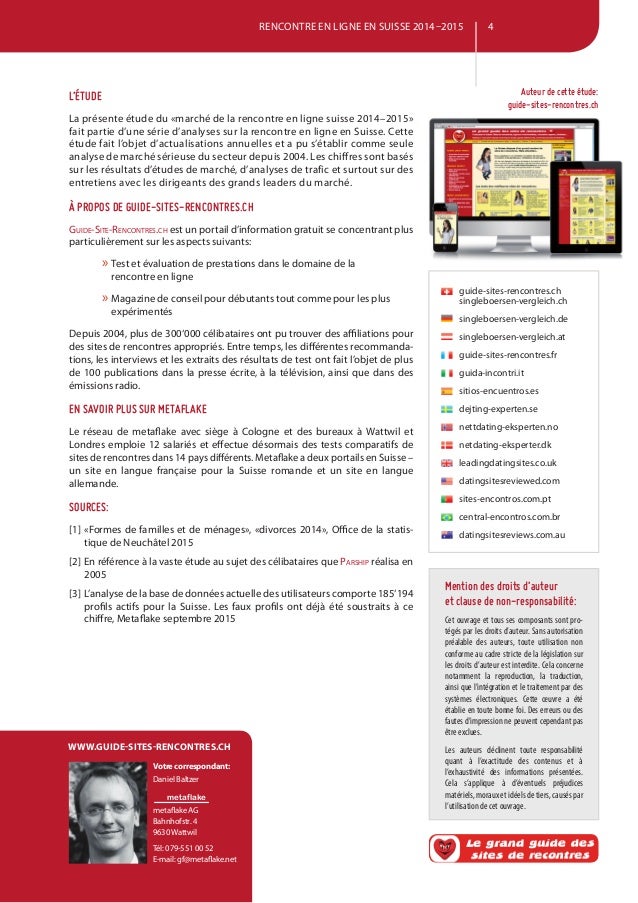 Sites de rencontres en ligne Schweiz