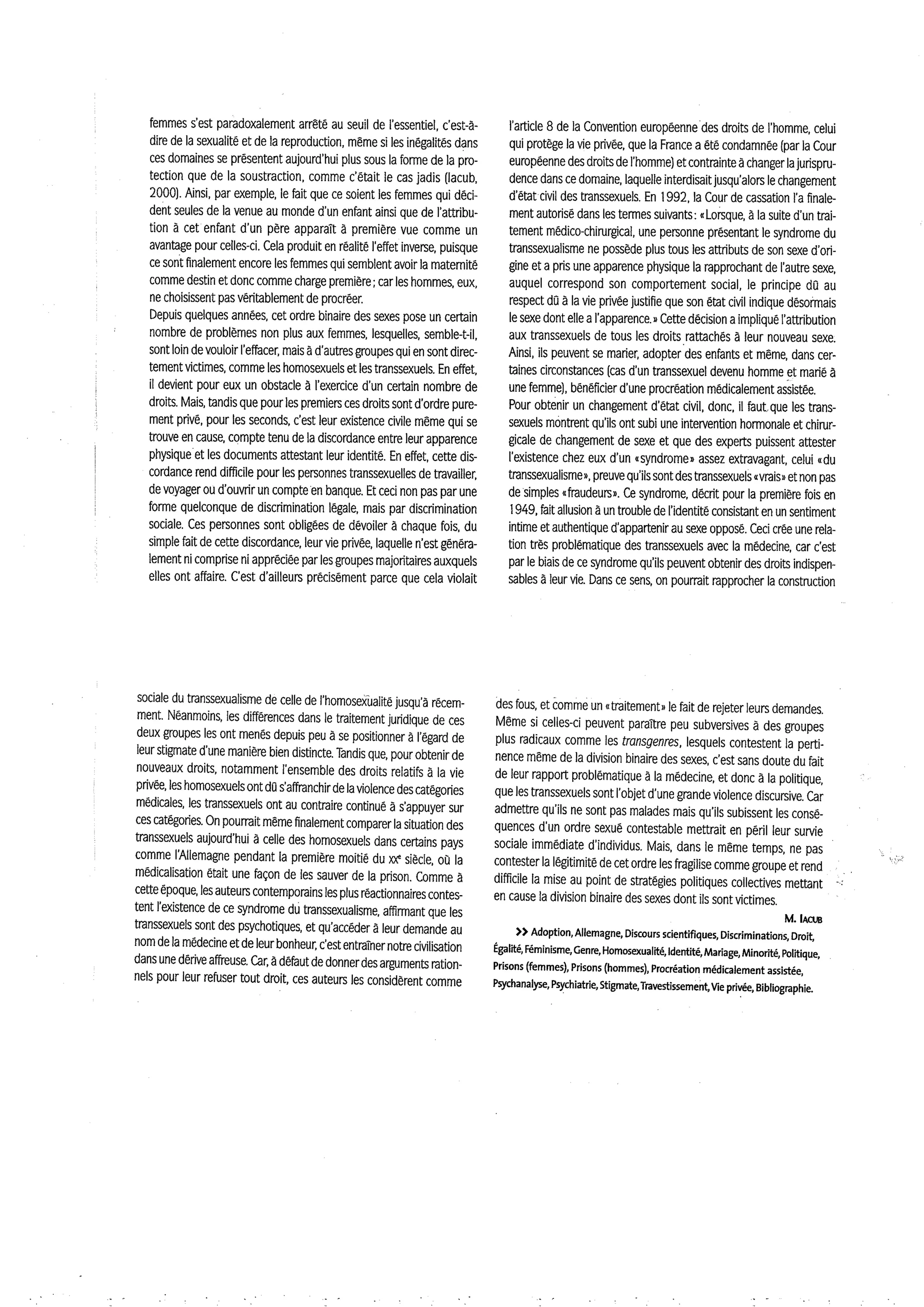 Rencontre du CRIPS / Act Up-Paris "Personnes trans : quels enjeux de santé ?" - Dossier documentaire