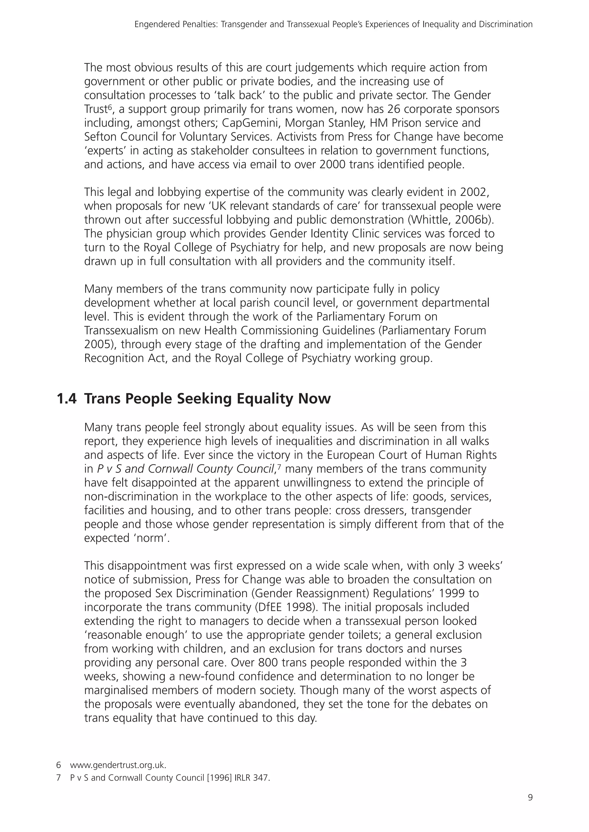 Rencontre du CRIPS / Act Up-Paris "Personnes trans : quels enjeux de santé ?" - Dossier documentaire