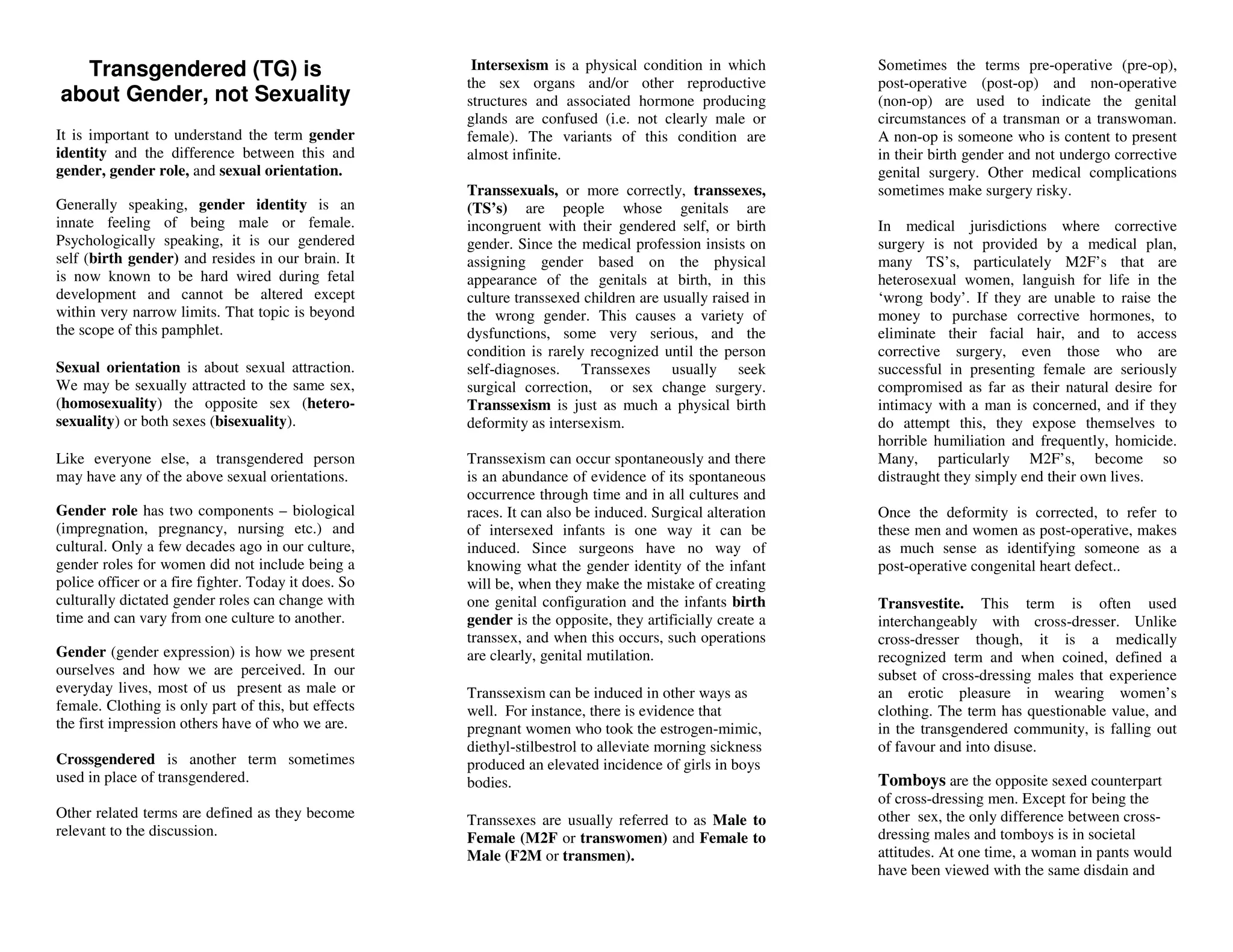 Rencontre du CRIPS / Act Up-Paris "Personnes trans : quels enjeux de santé ?" - Dossier documentaire