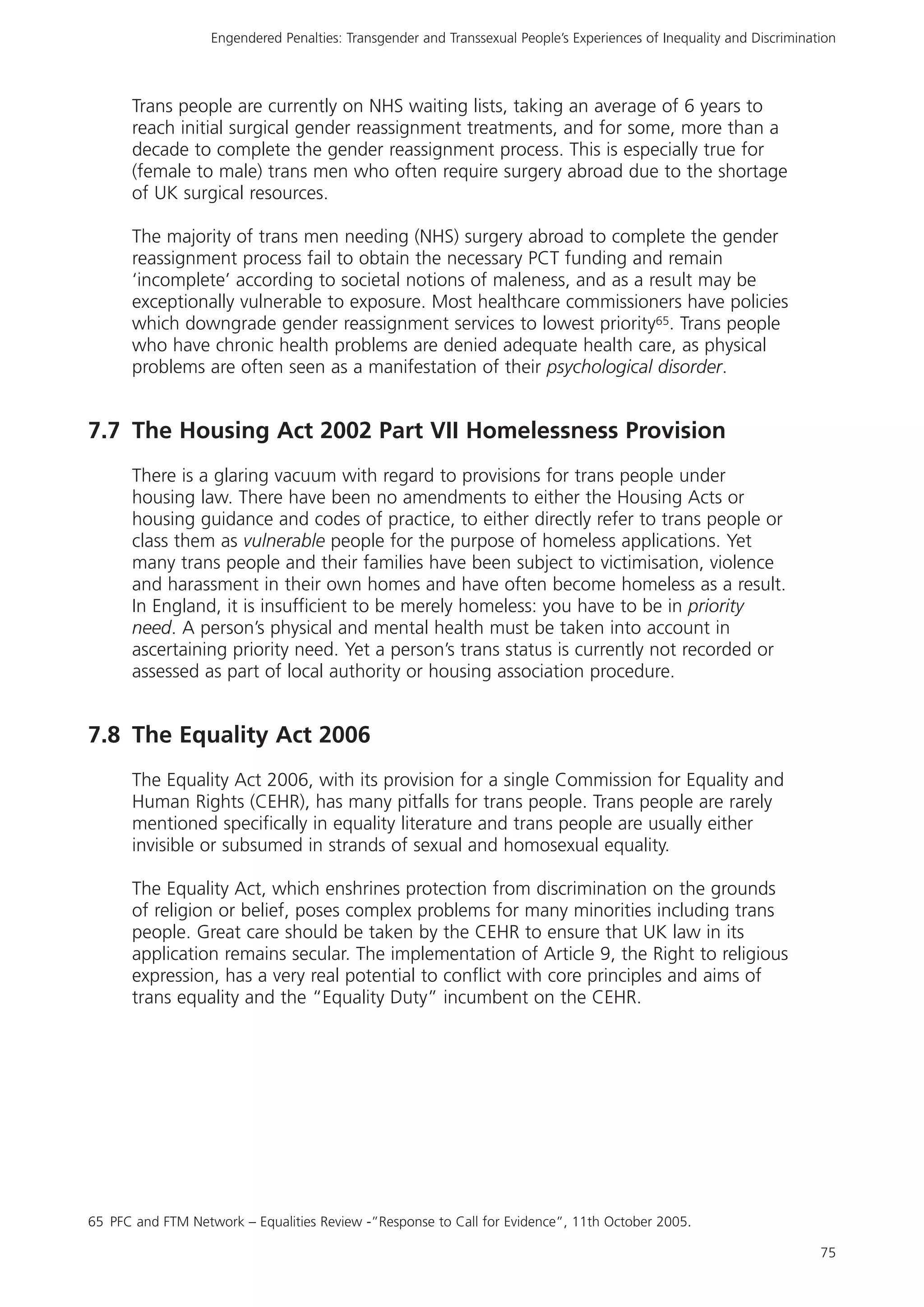 Rencontre du CRIPS / Act Up-Paris "Personnes trans : quels enjeux de santé ?" - Dossier documentaire