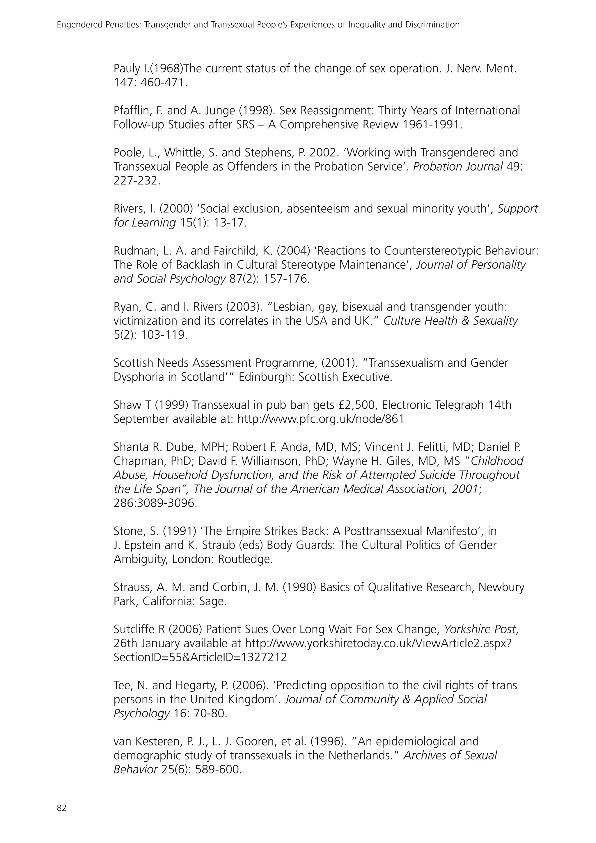 Rencontre du CRIPS / Act Up-Paris "Personnes trans : quels enjeux de santé ?" - Dossier documentaire