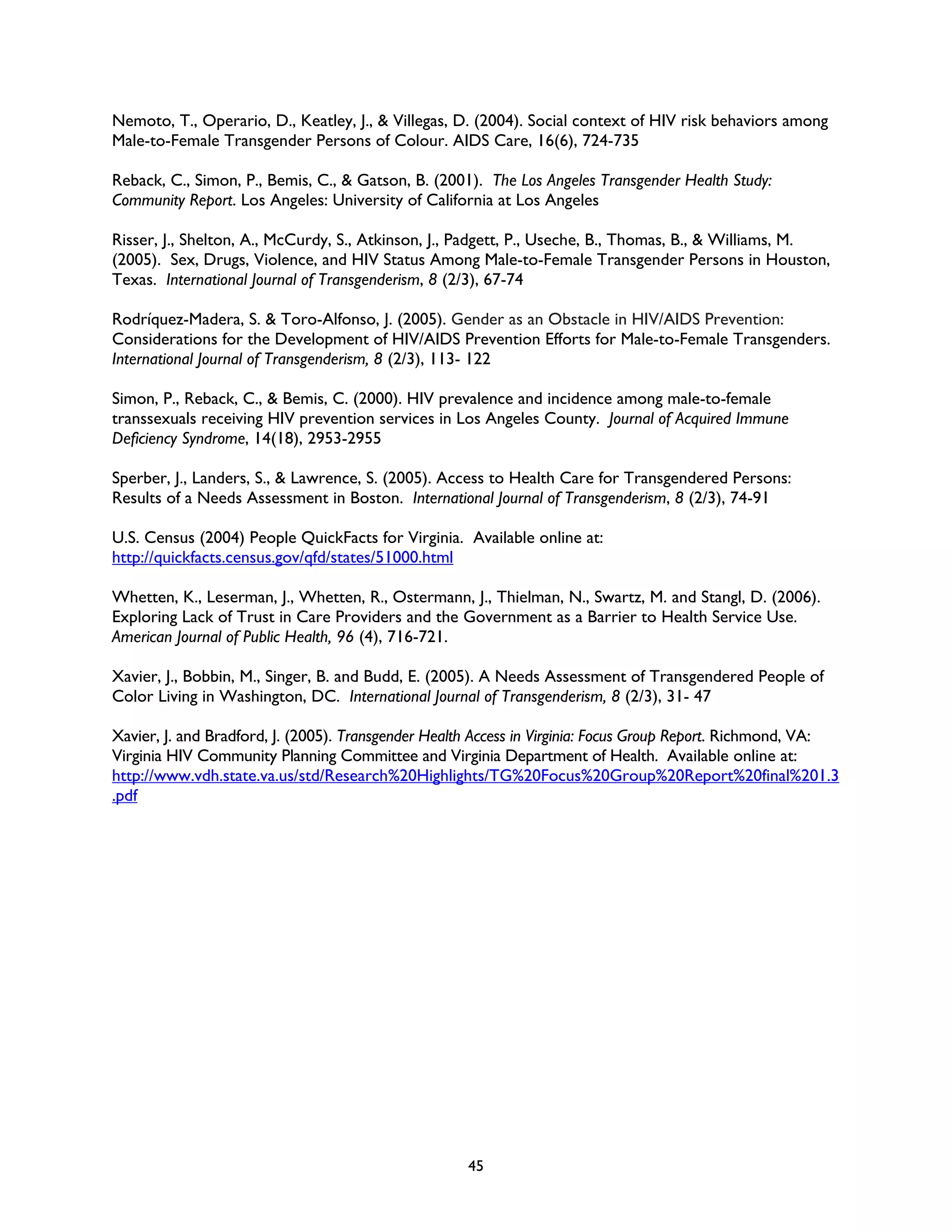 Rencontre du CRIPS / Act Up-Paris "Personnes trans : quels enjeux de santé ?" - Dossier documentaire
