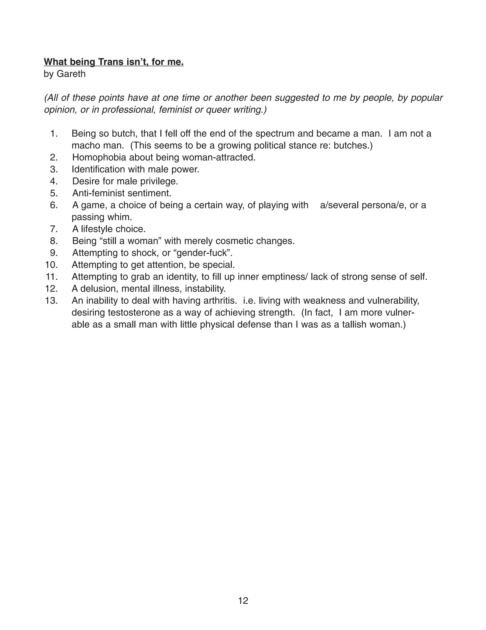 Rencontre du CRIPS / Act Up-Paris "Personnes trans : quels enjeux de santé ?" - Dossier documentaire