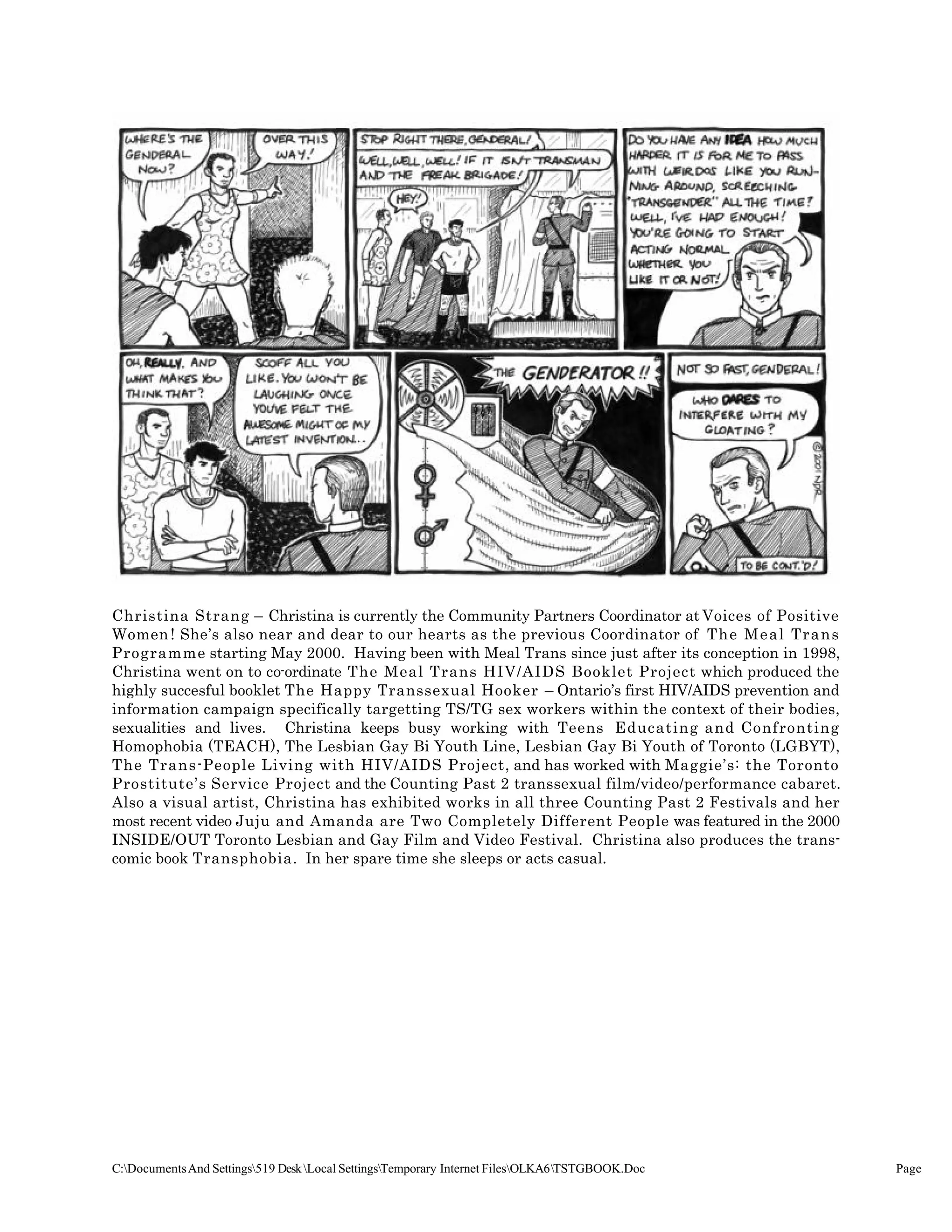 Rencontre du CRIPS / Act Up-Paris "Personnes trans : quels enjeux de santé ?" - Dossier documentaire