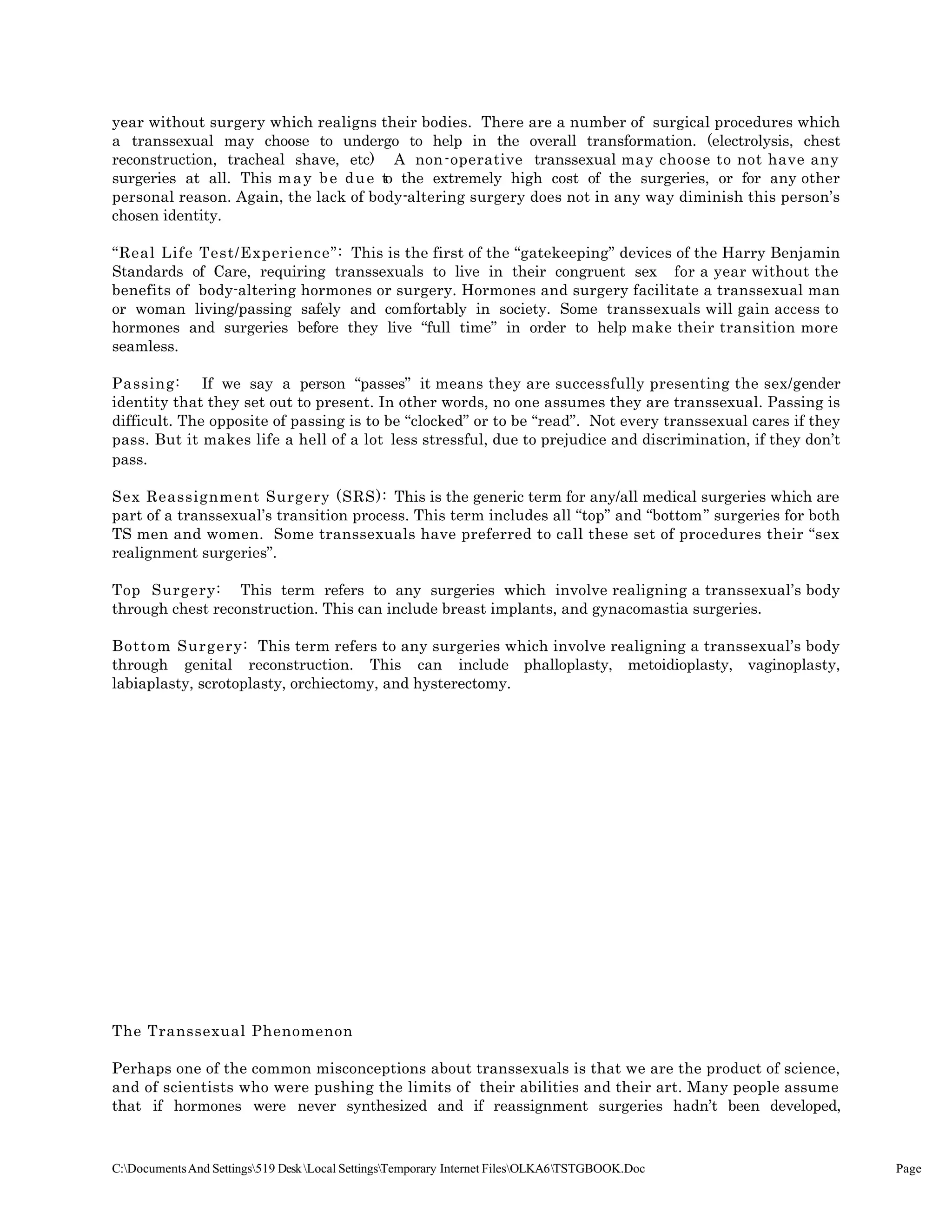 Rencontre du CRIPS / Act Up-Paris "Personnes trans : quels enjeux de santé ?" - Dossier documentaire