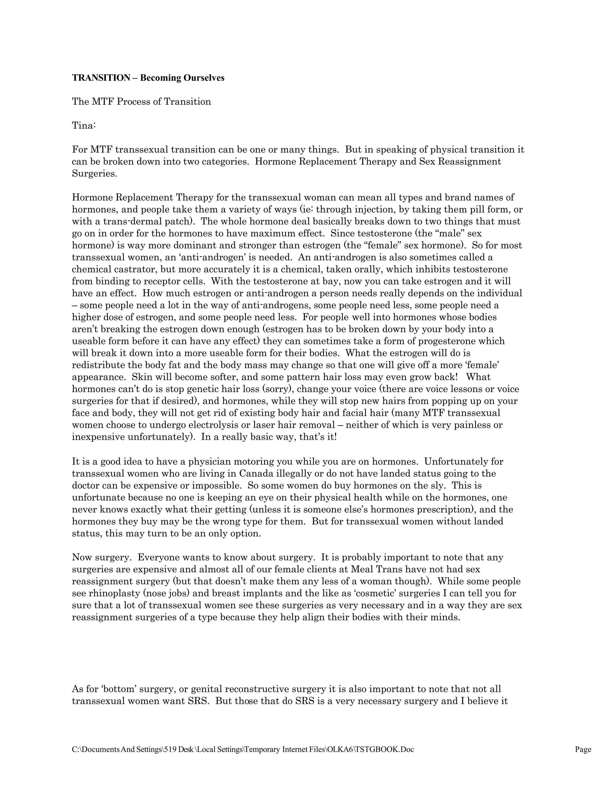 Rencontre du CRIPS / Act Up-Paris "Personnes trans : quels enjeux de santé ?" - Dossier documentaire