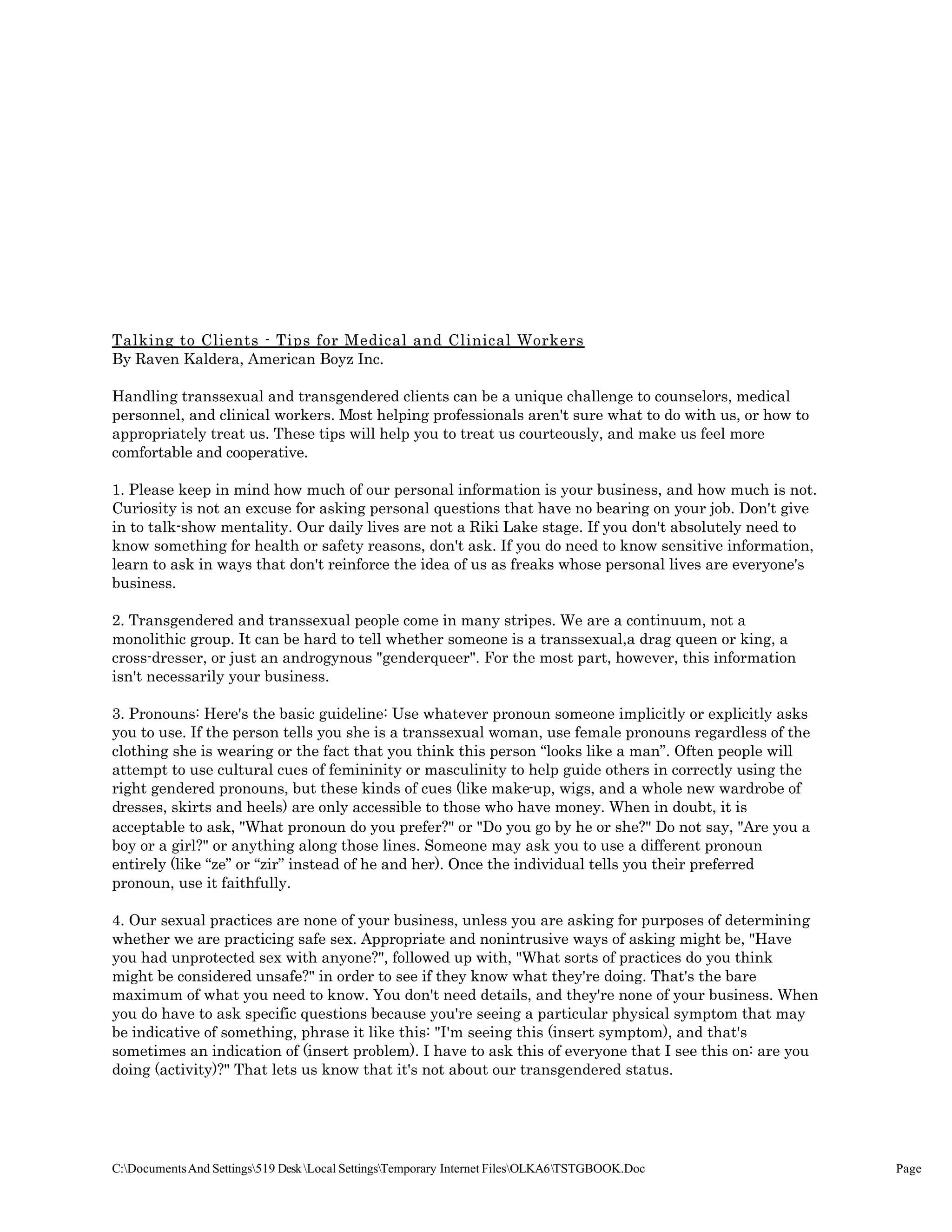 Rencontre du CRIPS / Act Up-Paris "Personnes trans : quels enjeux de santé ?" - Dossier documentaire