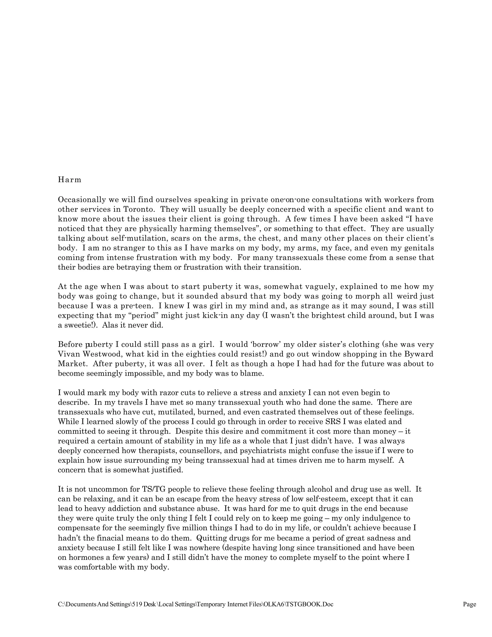 Rencontre du CRIPS / Act Up-Paris "Personnes trans : quels enjeux de santé ?" - Dossier documentaire