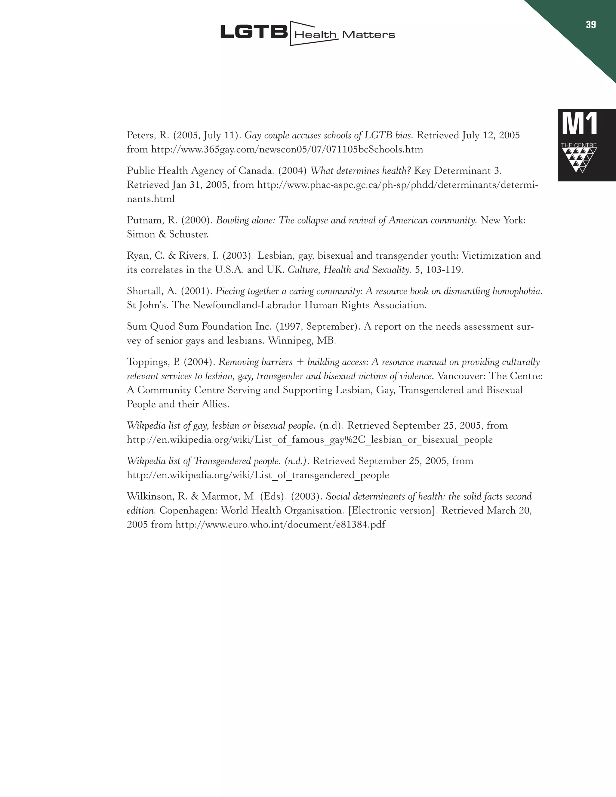 Rencontre du CRIPS / Act Up-Paris "Personnes trans : quels enjeux de santé ?" - Dossier documentaire