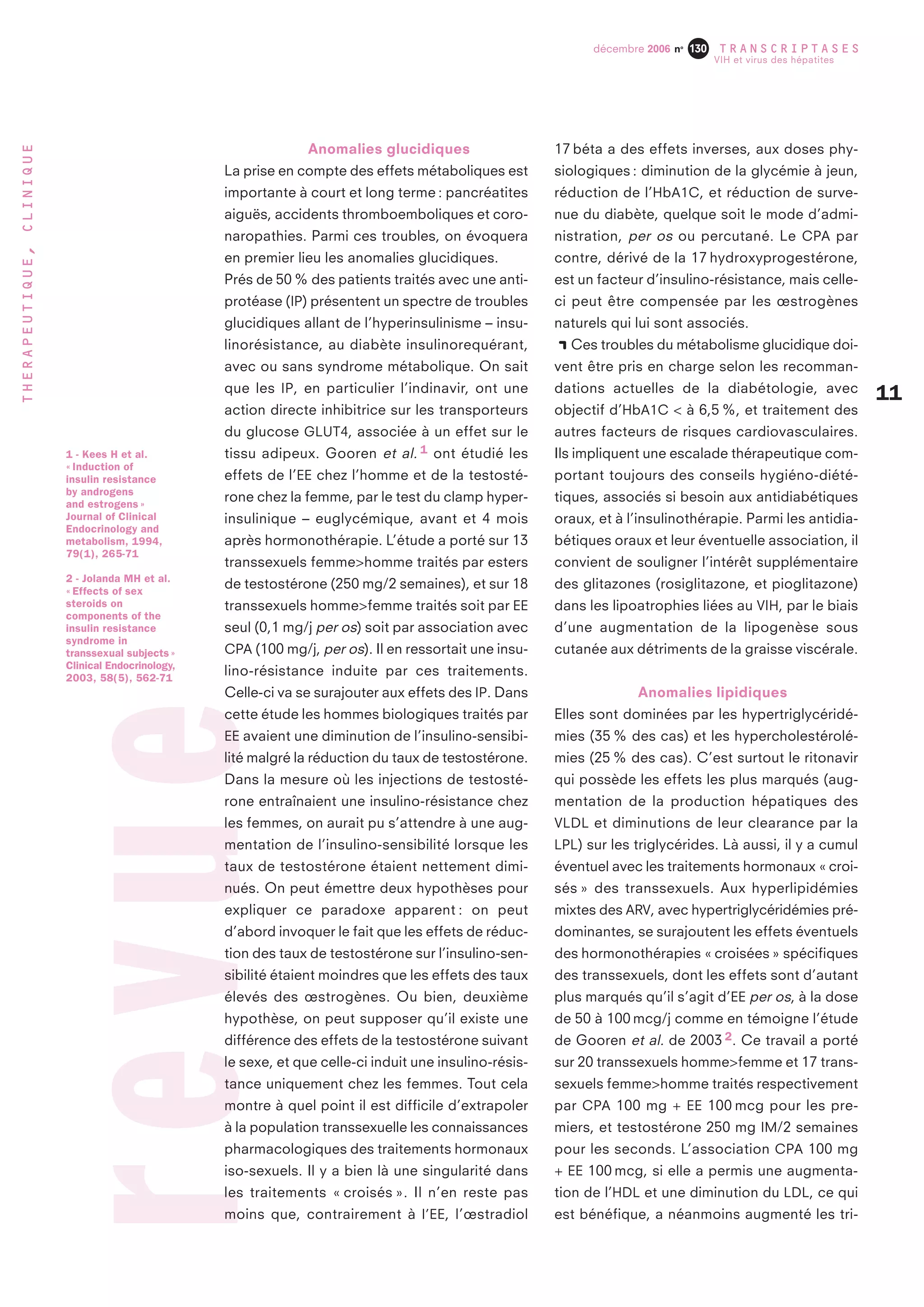 Rencontre du CRIPS / Act Up-Paris "Personnes trans : quels enjeux de santé ?" - Dossier documentaire