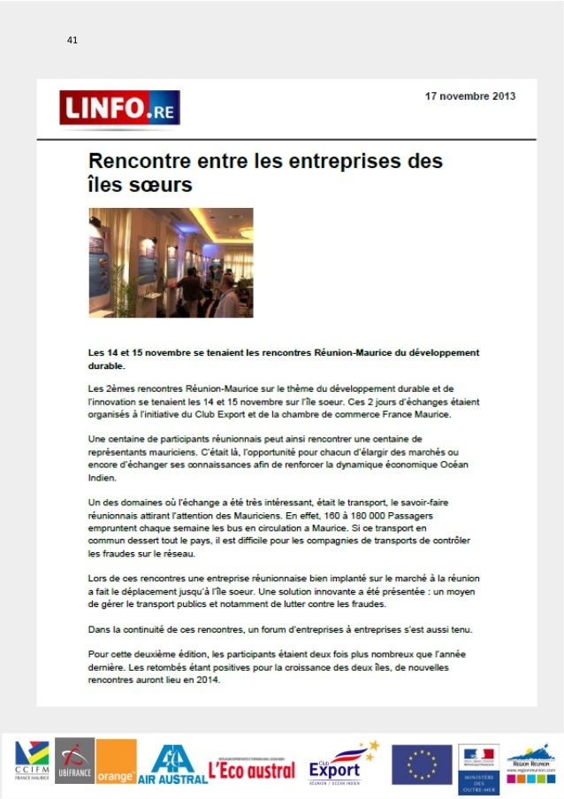 Rencontres-maurice net