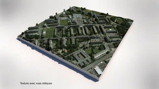 Texture avec vues obliques
 