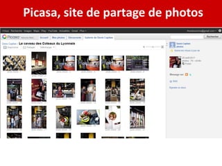Picasa, site de partage de photos
 