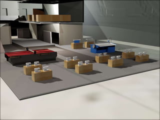 Render for our social entrepreneurship company in Tanger: Company operating in textile design, manufacturing and distribution