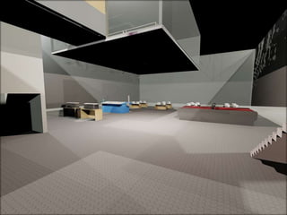 Render for our social entrepreneurship company in Tanger: Company operating in textile design, manufacturing and distribution