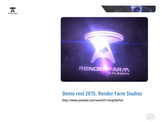 Presentacion Render Farm Studios | PDF