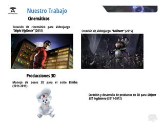 Presentacion Render Farm Studios | PDF