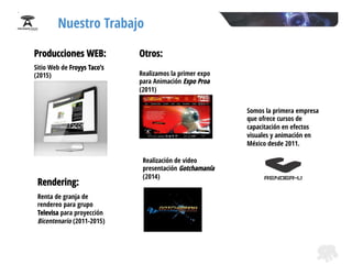 Presentacion Render Farm Studios | PDF