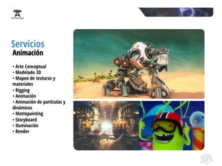 Presentacion Render Farm Studios | PDF
