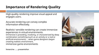 Display Quality Rendering Rendering In Graphics.pptxgdhkkurdjkkdg | PPTX