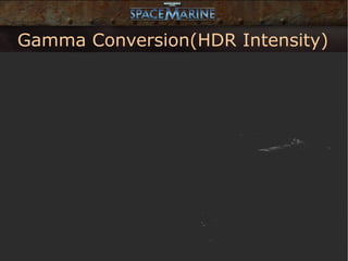 Gamma Conversion(HDR Intensity)
 