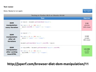 http://jsperf.com/browser-diet-dom-manipulation/11
 