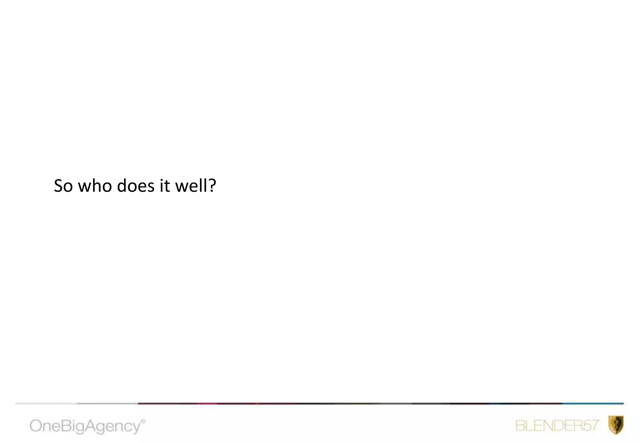 Creating a brand is the process of connecting good strategy and good creativity.