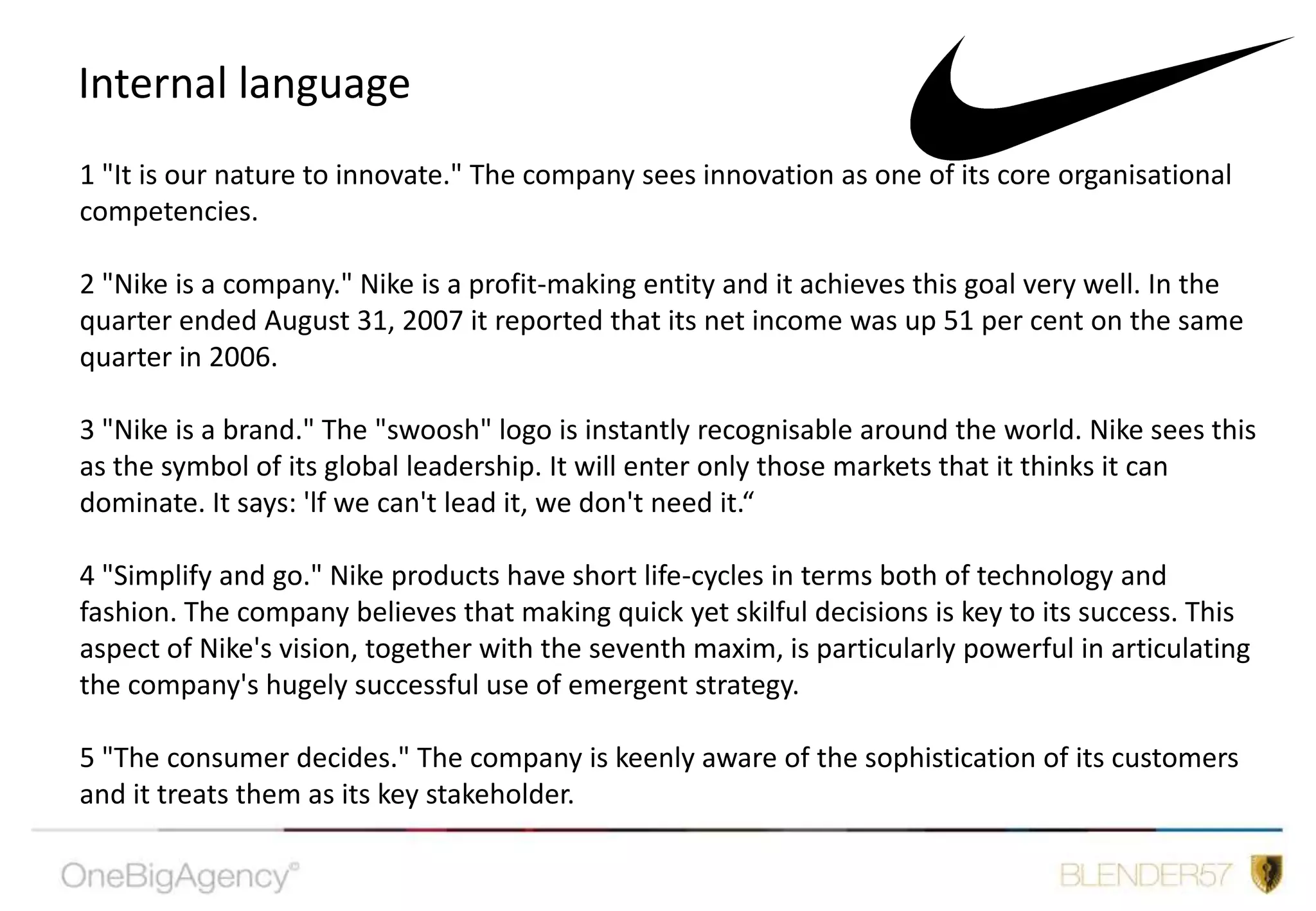 What would it look like if you were number one in your category or product. Dream.